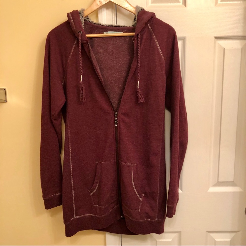 Maurices hoodie with fur hood